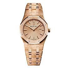 Audemars Piguet Royal Oak 33mm Frosted Gold Ladies 12869 - фото 12819