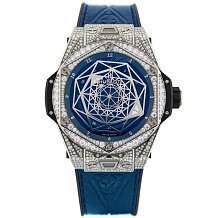 Hublot Big Bang Sang Bleu Titanium Pave 45mm 415.NX.7179.VR.1704.MXM18 12501 - фото 13645