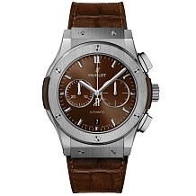 Hublot Classic Fusion Chronograph Titanium Brown 42mm 541.NX.7170.LR 12968 - фото 13789