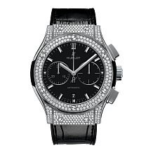 Hublot Classic Fusion Chronograph Titanium Pave 42mm 521.NX.1171.LR.1704 12543 - фото 13791