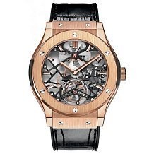 Hublot Classic Fusion Skeleton Tourbillon King Gold 10524 - фото 13796