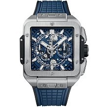 Hublot Square Bang Unico Titanium Blue 821.NX.5170.RX 10302 - фото 13848