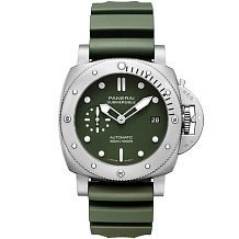Officine Panerai Submersible Verde Militare 42 mm PAM01055 11455 - фото 14108