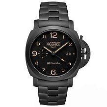 Panerai Luminor 1950 3 Days Tuttonero Gmt Ceramic Mens Watch Pam00438 10448 - фото 14274