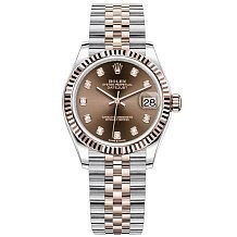 Rolex Datejust 31 Everose Rolesor Fluted Jubilee 278271-0028 13097 - фото 14753