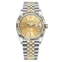 Rolex Datejust 36 Champagne-colour Jubilee 126233 13098 - фото 14805