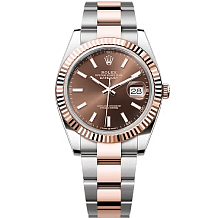 Rolex Datejust 41 126331 Chocolate Oyster Bracelet USED 10608 - фото 14922