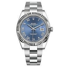 Rolex Datejust 41 Blue Roman 126334 10150 - фото 14948