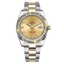 Rolex Datejust 41 ivory diamond dial 116333 12772 - фото 14951