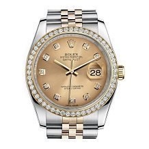 Rolex Datejust Lady Steel Yellow Gold 36mm 116243-Champagne-Dial-Diamond-Jubilee 21656 12072 - фото 15149