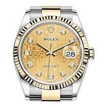 Rolex Datejust Lady Steel Yellow Gold 36mm 126233-0034 11859 - фото 15153