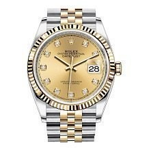 Rolex Datejust Lady Steel Yellow Gold 36mm 126283RBR-0019 11806 - фото 15164