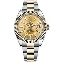 Rolex Sky-Dweller Yellow Rolesor 326933 Champagne 12001 - фото 15547