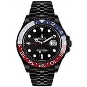Black PVD Rolex GMT Master II Pepsi Blaken Version 11051