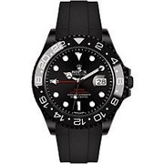 Black PVD Rolex GMT Master II Red Rubber Blaken Version 11427