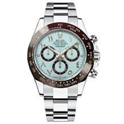 Cosmograph Daytona Chronograph Automatic Chronometer Arabic Blue Dial Men's Watch 11750