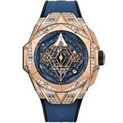 Hublot Big Bang Sang Bleu Unico II King Gold Blue Pave 418.OX.5108.RX.1604.MXM20 11459