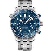 Omega Seamaster Diver 300M Omega Co-Axial Master Chronometer Chronograph 44 mm 210.30.44.51.03.001 10102