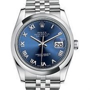 Rolex 116200 Blue Roman Jubilee Bracelet 10306