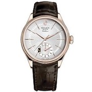 Rolex Cellini Dual Time Everose Gold 50525 silver dial 10823