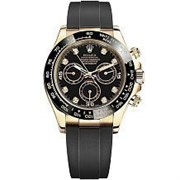 Rolex Cosmograph Daytona Yellow Gold Black Cerachrom 116518LN Black set with diamonds 11386