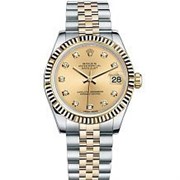 Rolex Datejust 31 Datejust - Steel and Yellow Gold - Fluted Bezel - Jubilee M178273-0002 11086