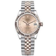 Rolex Datejust 31 Everose Rolesor Fluted Jubilee 278271-0006 13061