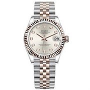 Rolex Datejust 31 Everose Rolesor Fluted Jubilee 278271-0016 12500