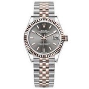 Rolex Datejust 31 Everose Rolesor Fluted Jubilee 278271-0018 12583