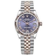 Rolex Datejust 31 Everose Rolesor Fluted Jubilee 278271-0020 12846
