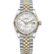 Rolex Datejust 31 Yellow Rolesor Fluted Jubilee 278273-0028 12826