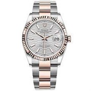 Rolex Datejust 36 Everose Rolesor Oyster bracelet 126231-0034 12235