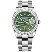 Rolex Datejust 36 White Rolesor Diamonds Oyster bracelet 126284RBR-0040 13050