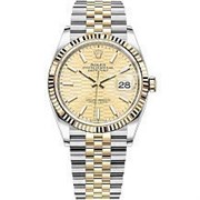 Rolex Datejust 36 Yellow Rolesor Jubilee bracelet 126233-0039 11687