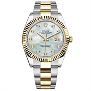 Rolex Datejust 41 126333 White mother-of-pearl Oyster Bracelet 11808