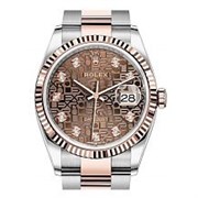 Rolex Datejust Lady Steel Rose Gold 36mm 126231-0024 11372