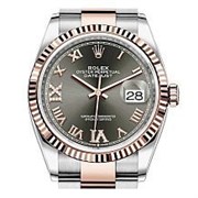 Rolex Datejust Lady Steel Rose Gold 36mm 126231-0024 12323