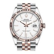 Rolex Datejust Lady Steel Rose Gold 36mm M126231-0017 35136 12132