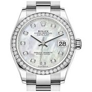 Rolex Datejust Lady Steel White Gold 31mm 278384RBR-0007 11855
