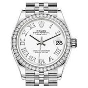 Rolex Datejust Lady Steel White Gold 31mm 278384RBR-0014 11380