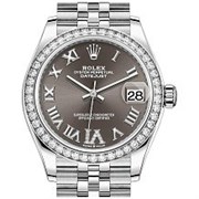 Rolex Datejust Lady Steel White Gold 31mm 278384RBR-0032 11723