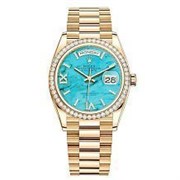 Rolex Day-Date Ladies Turquoise 128348RBR 11963