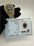 Часы Rolex Day-Date 40 mm yellow gold 228238 Black set with diamonds 020530 10065