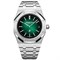 Audemars Piguet Royal Oak Jumbo Extra-Thin Platinum and Smoked Green Dial 15202PT.OO.1240PT.01 10239 - фото 12905