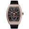 Franck Muller Vanguard Tourbillon 45 mm V 45 T D Diamond Rose Gold Black Leather Strap 11828 - фото 13587