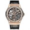 Hublot Classic Fusion Skeleton Tourbillon King Gold Baguette 45 505.OX.0180.LR.1904 11702 - фото 13797