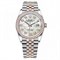 Rolex Datejust 36 White mother-of-pearl set with diamonds 126281RBR 12952 - фото 14829
