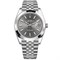 Rolex Datejust 41 Steel Smooth Bezel Jubilee 126300 Dark rhodium 11829 - фото 14960
