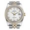 Rolex Datejust Lady Steel Yellow Gold 36mm 116243-White-Dial-Diamond-Jubilee 21651 12126 - фото 15152