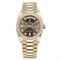 Rolex Day Date Ladies Dark grey set with diamonds 128348RBR 11540 - фото 15197